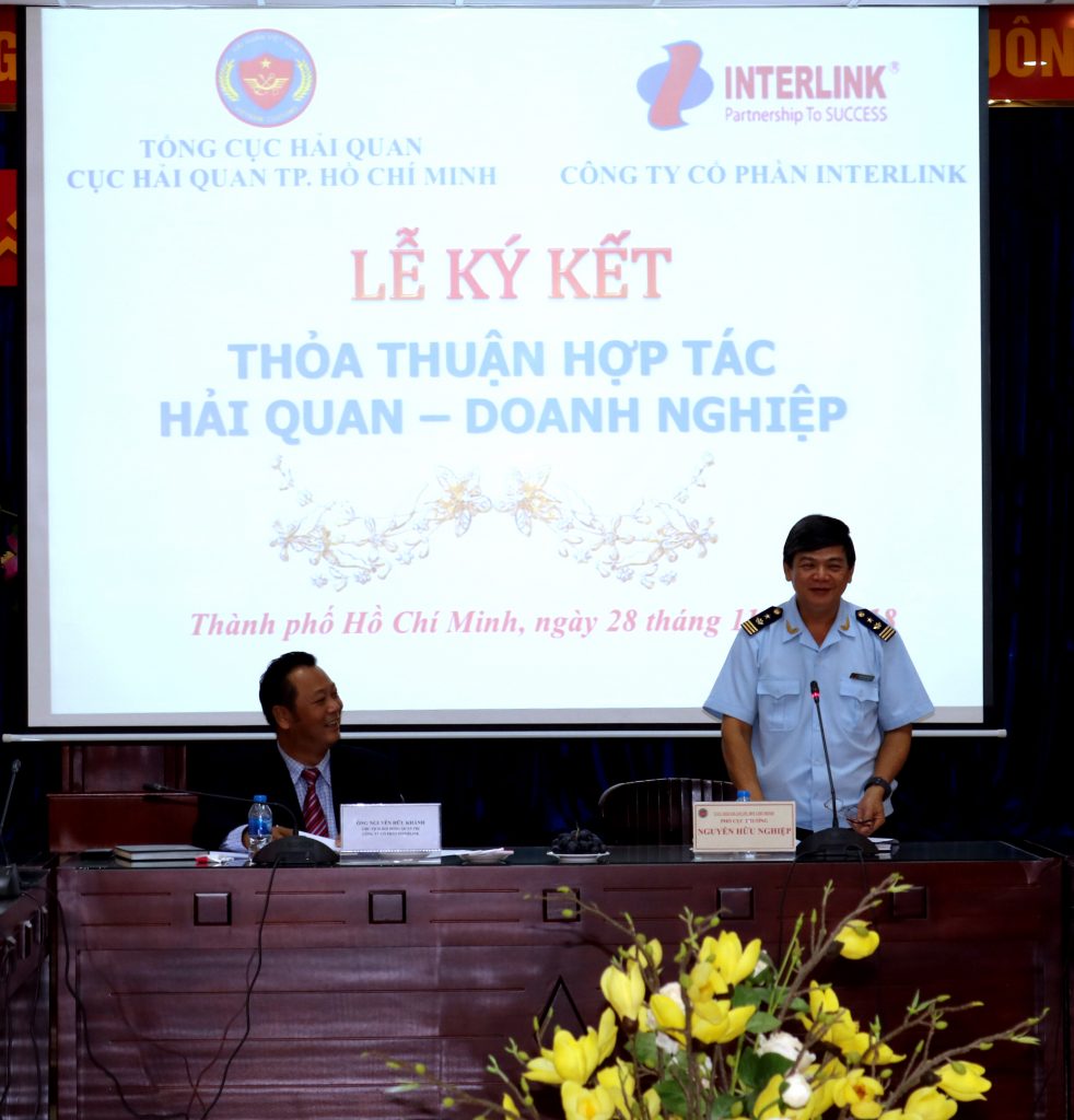 Thỏa thuận hợp tác Interlink - Hải Quan