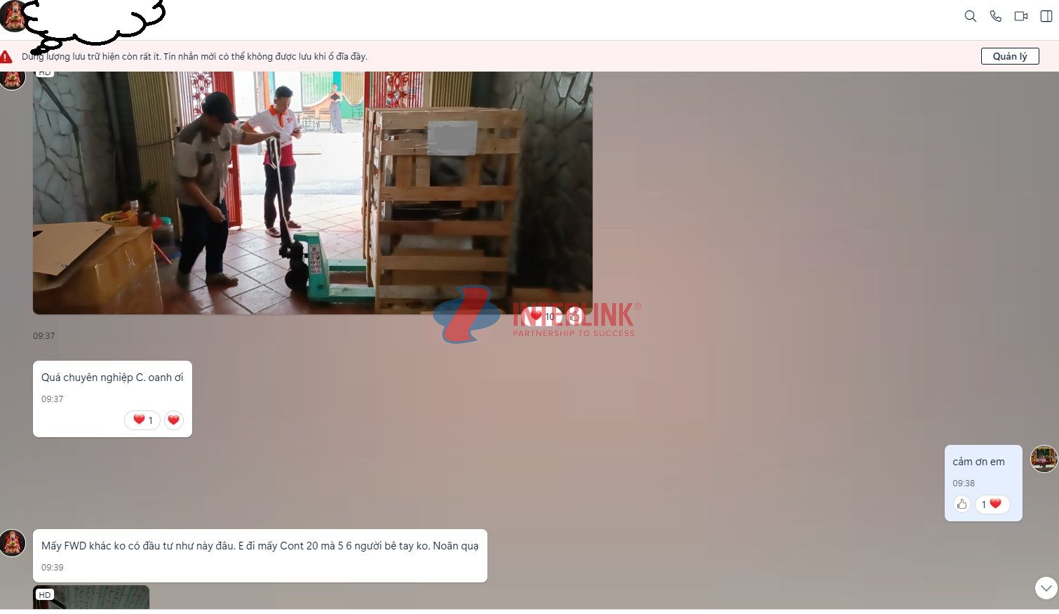 interlink-nhan-duoc-phan-hoi-tot-trong-dich-vu-dong-cont-tu-khach-hang