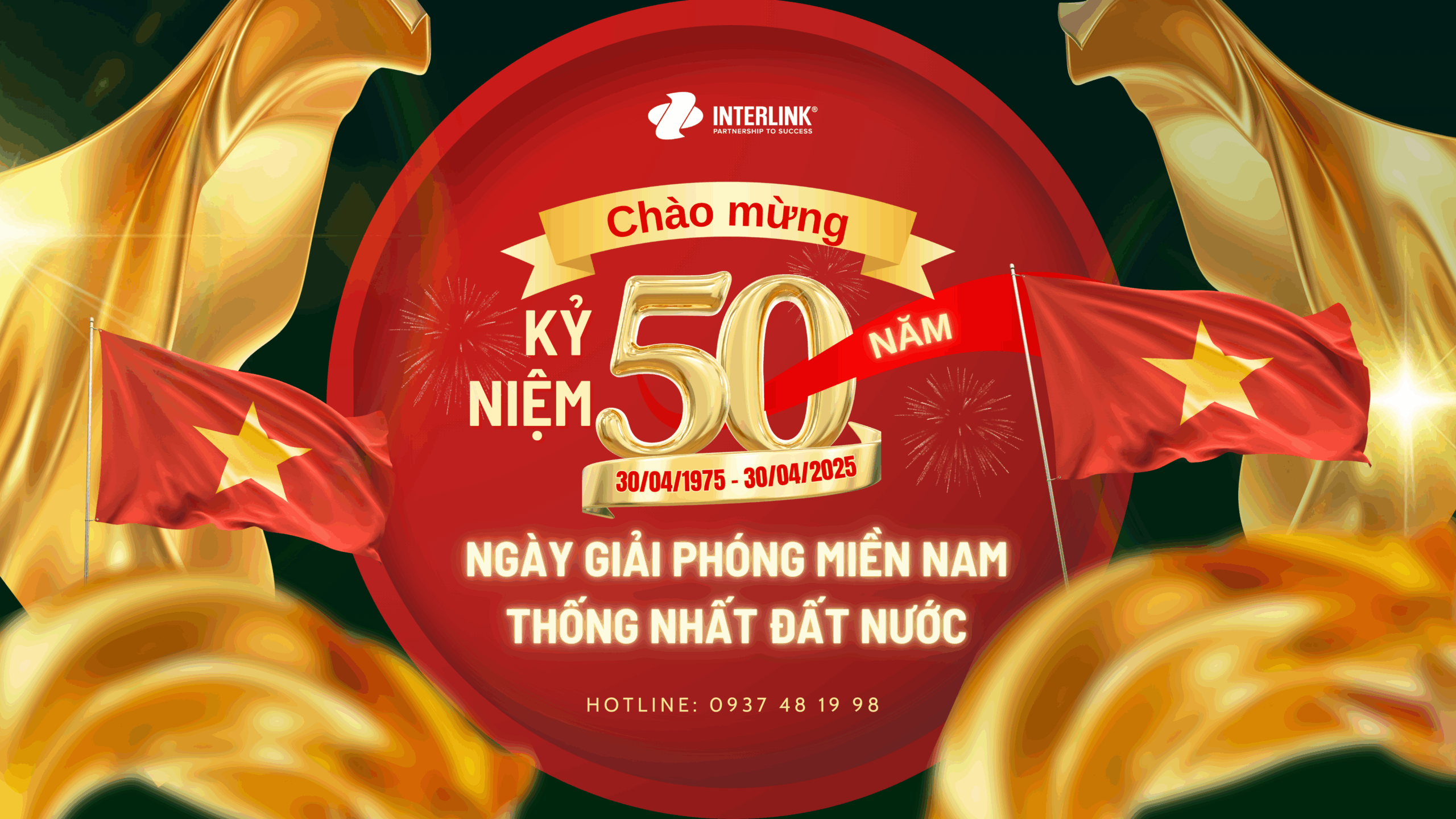 Thông Báo Nghỉ Lễ Giải Phóng Miền Nam (30/4) và Quốc Tế Lao Động (1/5) Năm 2025