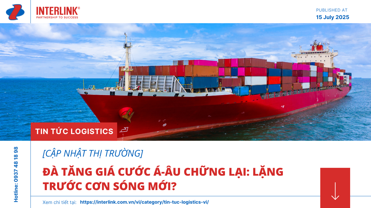 Cập Nhật Giá Cước Vận Chuyển Á – Âu: Chững Lại Trong Biến Động và Nguy Cơ Tắc Nghẽn Cảng Biển Gia Tăng